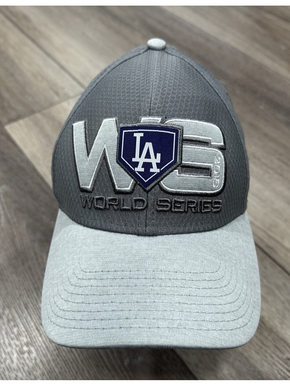 Dodgers Los Angeles 2018 World Series Baseball Championship Silver Hat Cap